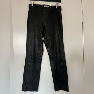 Vince Lambskin Leather Pants Size S